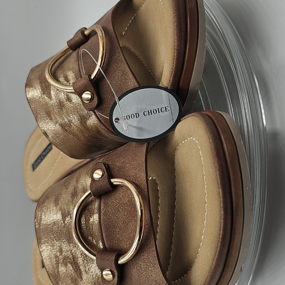 G Women’s Good Choice Marina wedge sandals Sz 10 comfort breathtaking New w tags - Picture 5 of 12